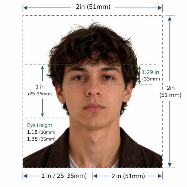 Compliant Passport Photo Example