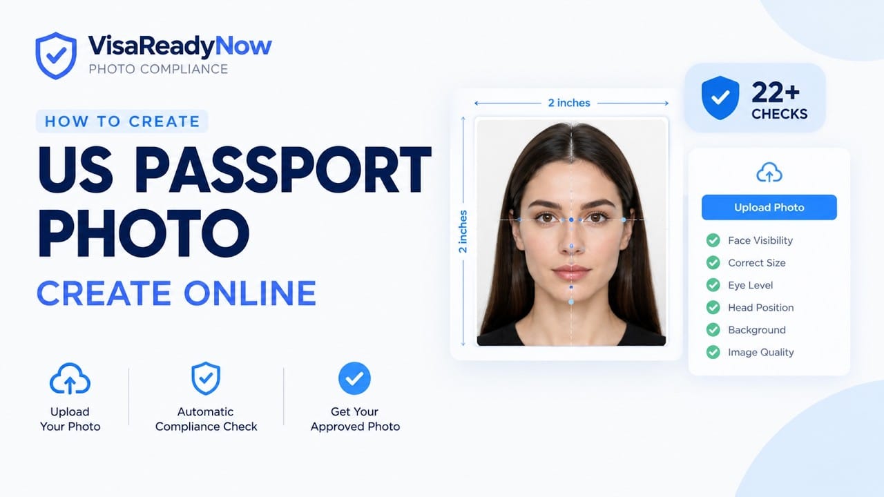 How to make a passport photo online video tutorial