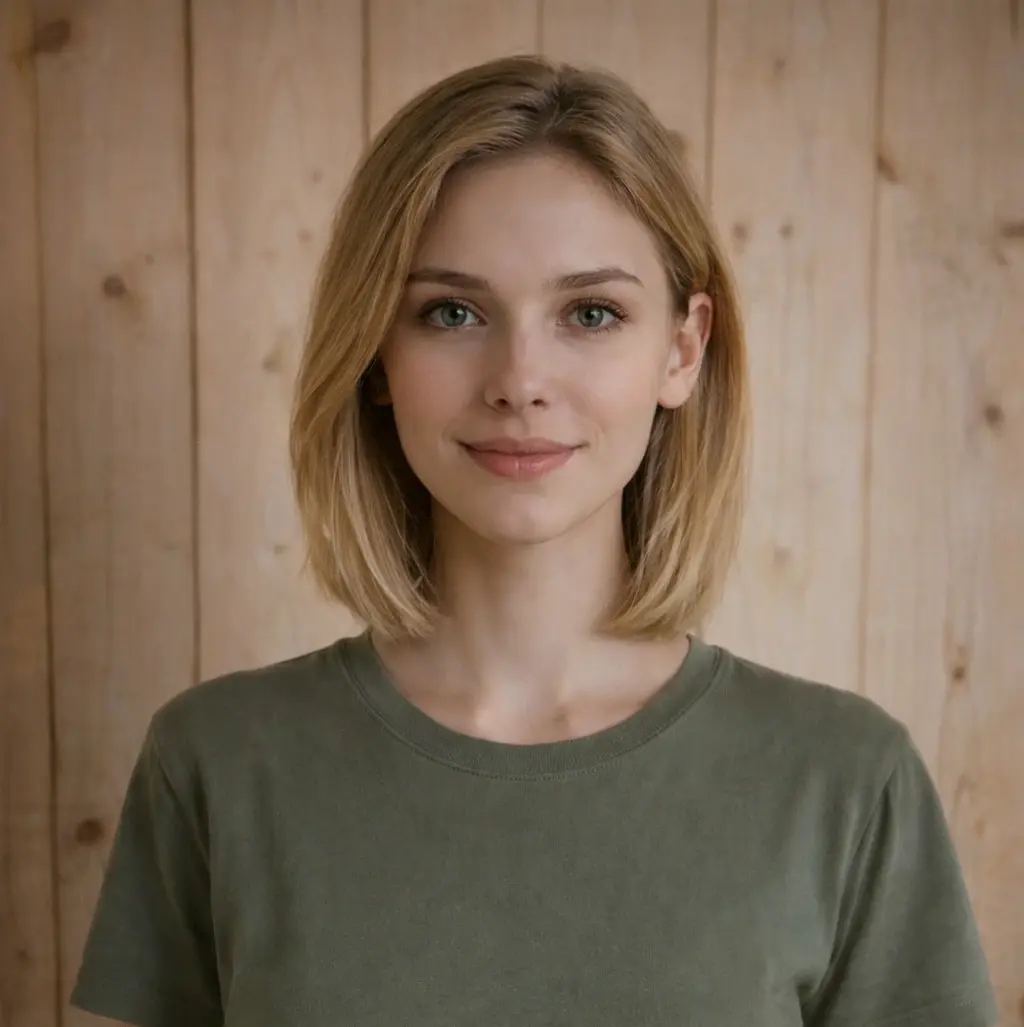 Original visa photo with shadow and background issues